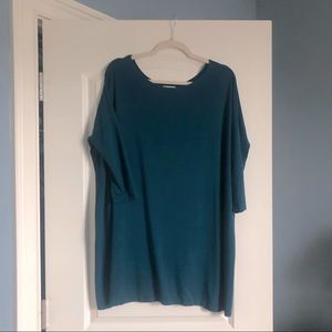 PIKO Tunic Teal Turquoise Medium Bamboo